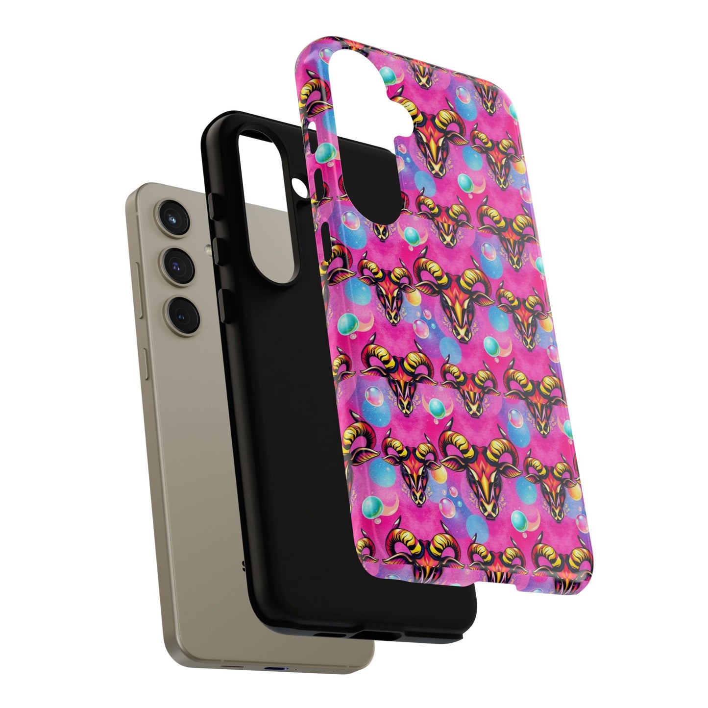 Tough Cases, Taurus, Zodiac, Bubble Pattern