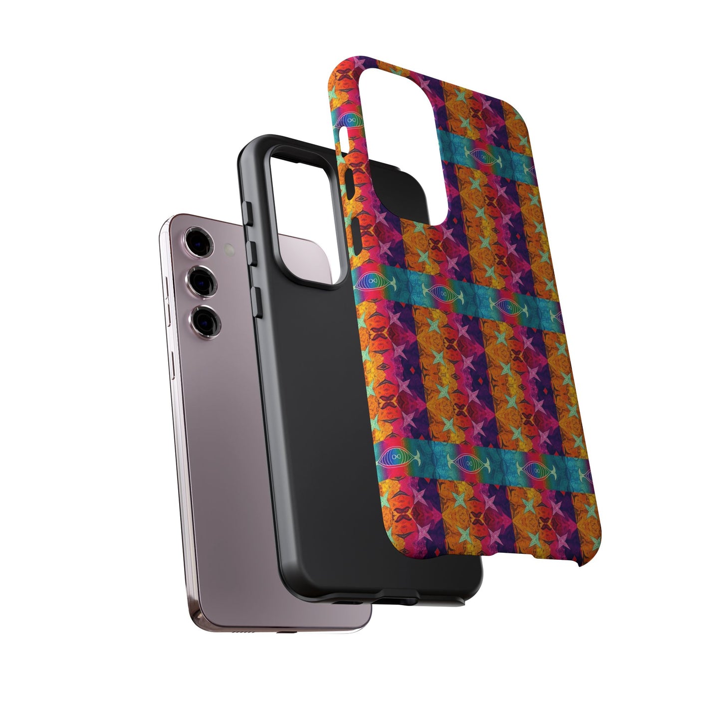 Tough Cases, Pisces, Zodiac v1, Shape Pattern