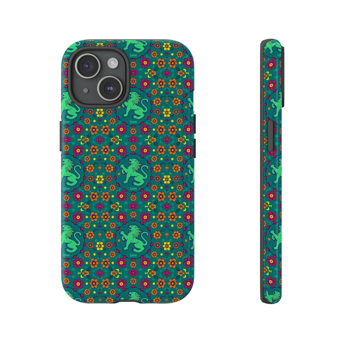 Tough Cases, Leo, Zodiac v3, Flower Pattern