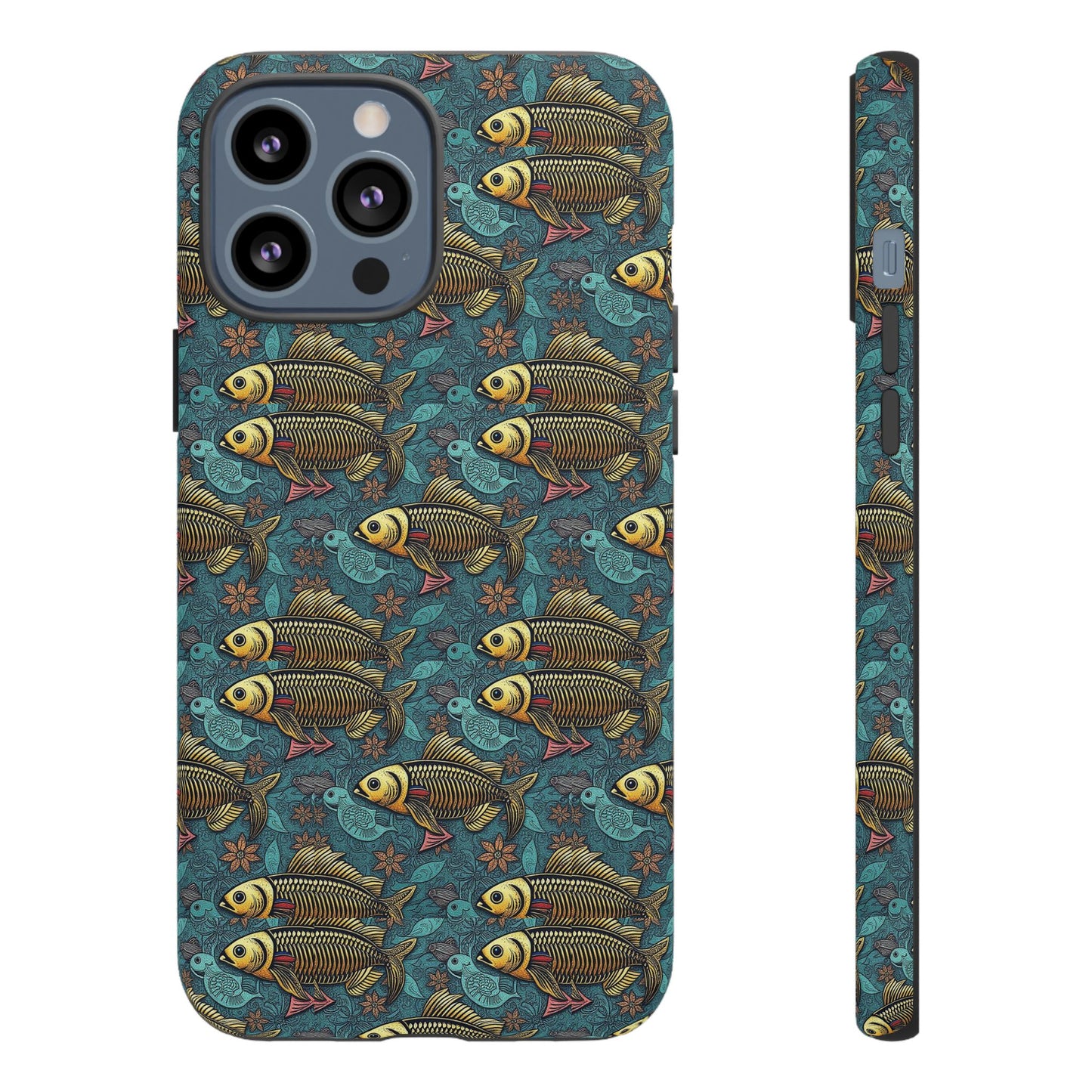 Tough Cases, Pisces, Zodiac v1, Metal Pattern