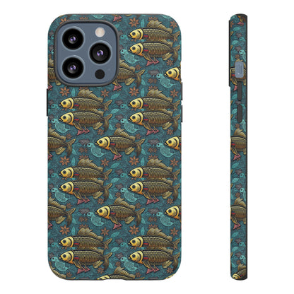 Tough Cases, Pisces, Zodiac v1, Metal Pattern