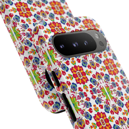 Tough Cases, Libra, Zodiac v1, Flower Pattern