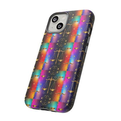 Tough Cases, Libra, Zodiac v1, Metal Pattern