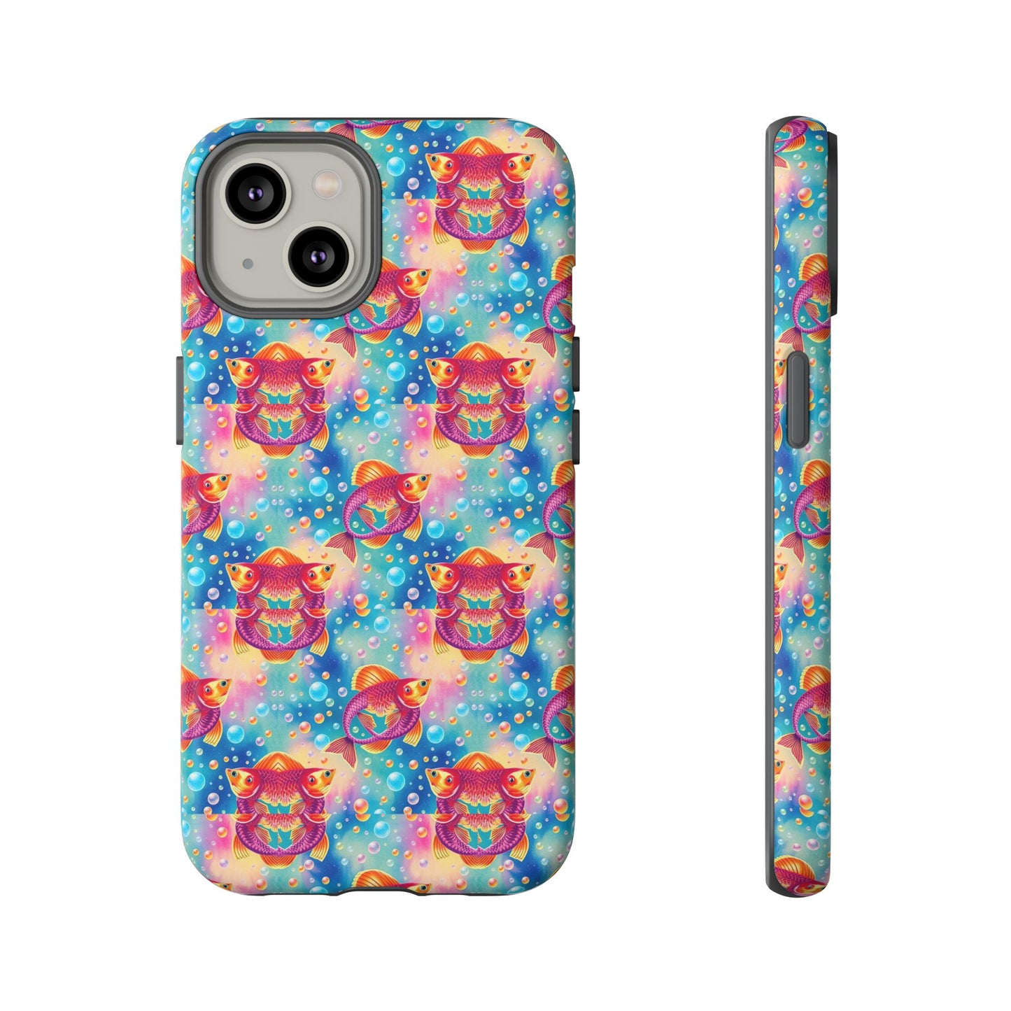Tough Cases, Pisces, Zodiac v1, Bubble Pattern