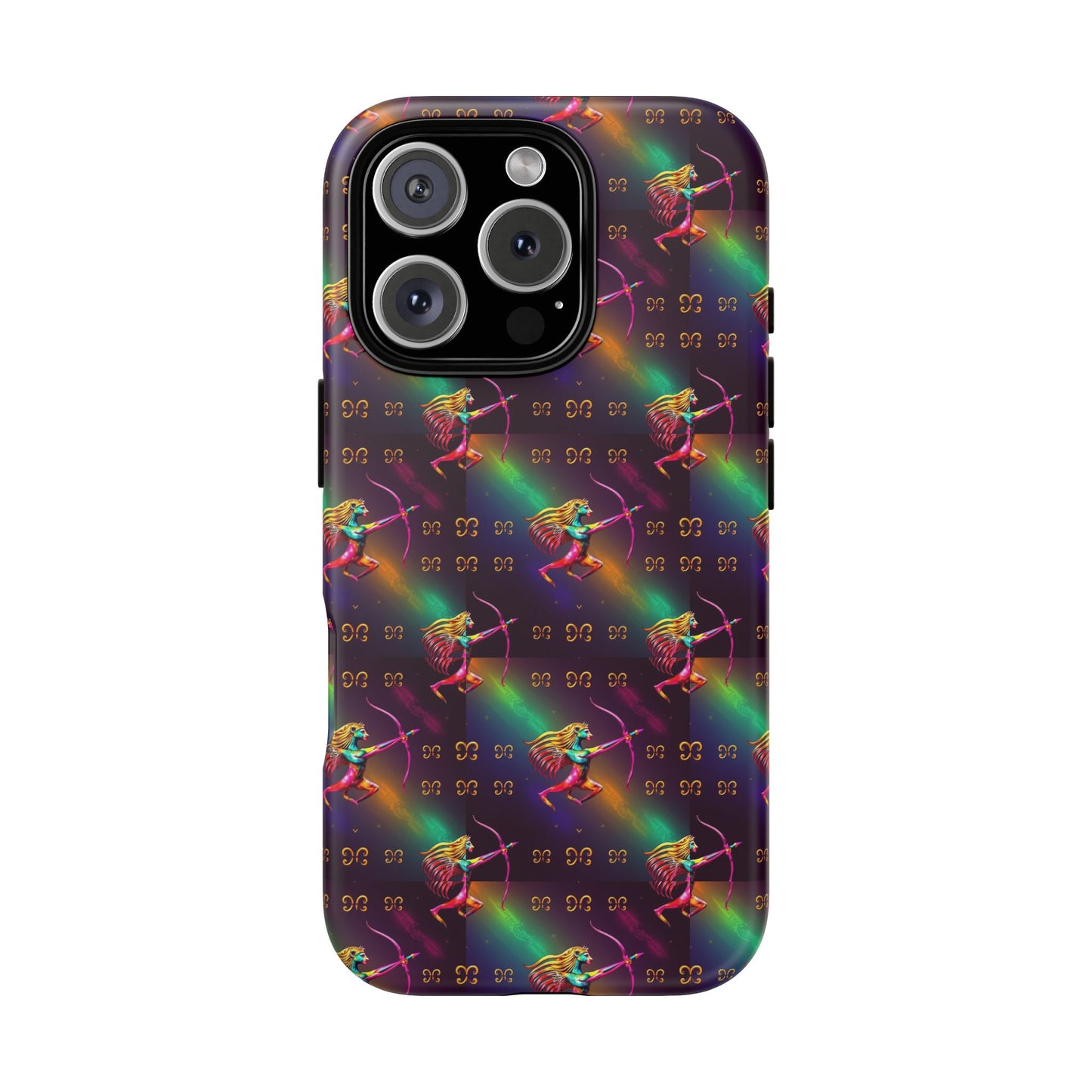 Tough Cases, Sagittarius, Zodiac v1, Metal Pattern