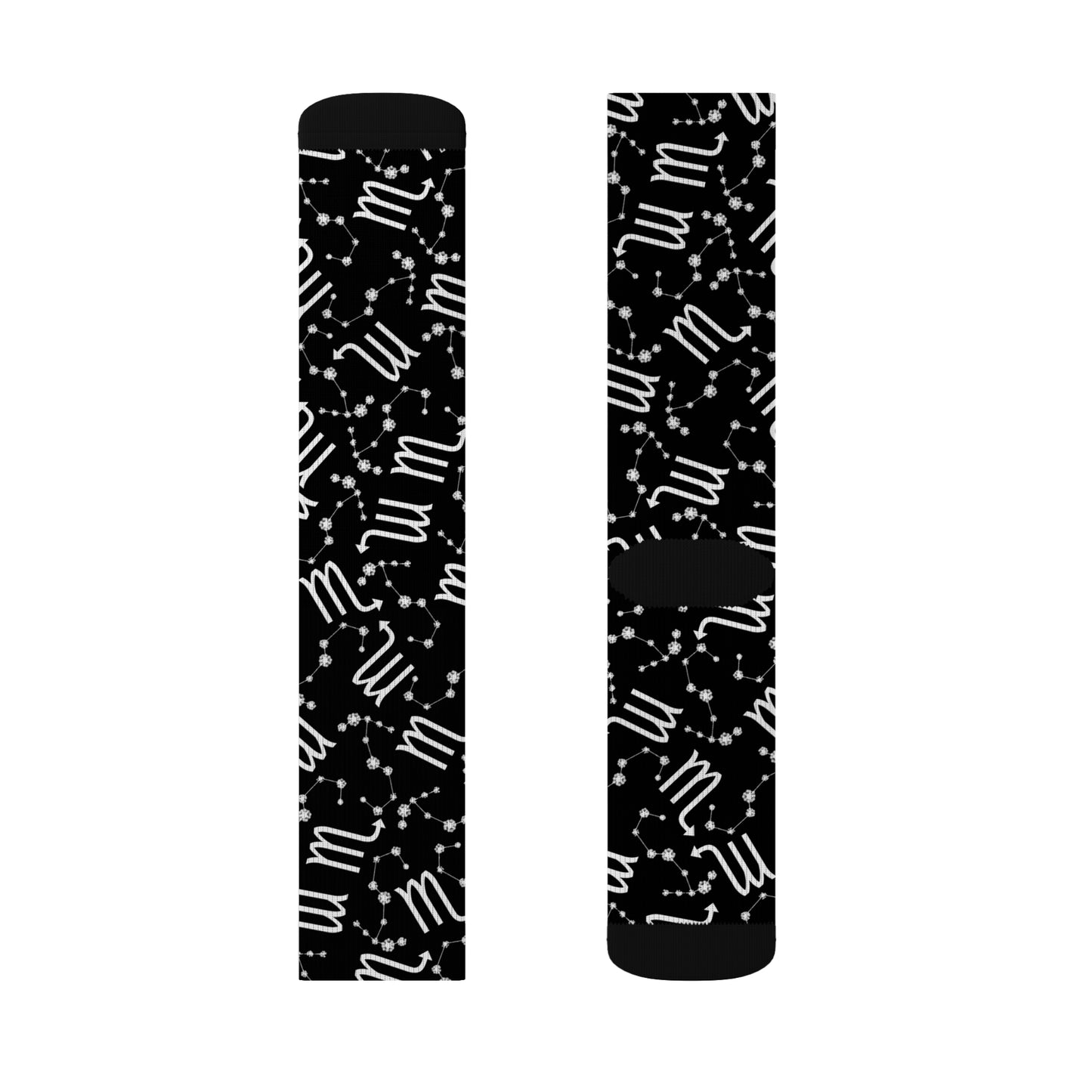 Zodiac Sublimation Socks Scorpio Zodiac sign
