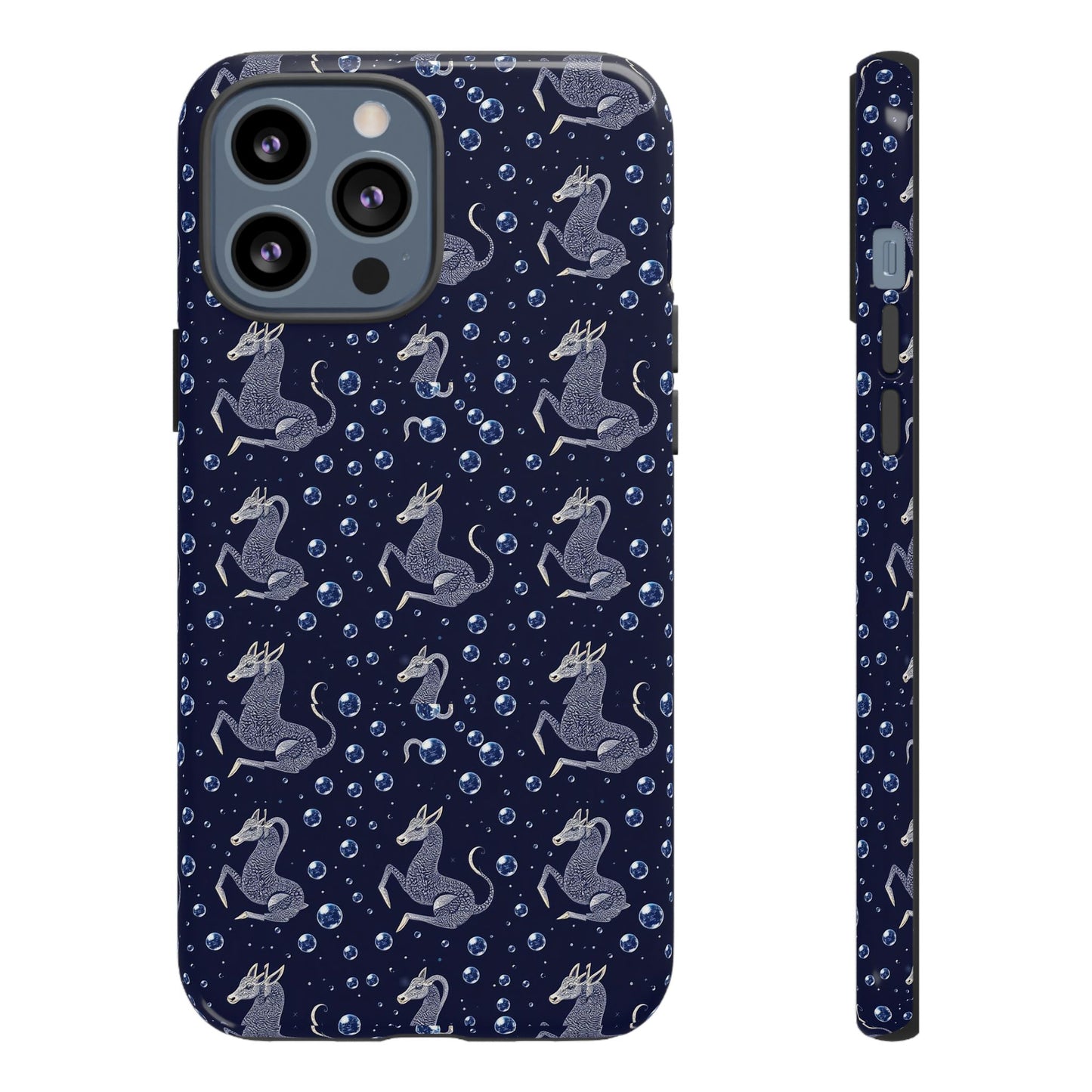Tough Cases, Capricorn, Zodiac v2, Bubble Pattern