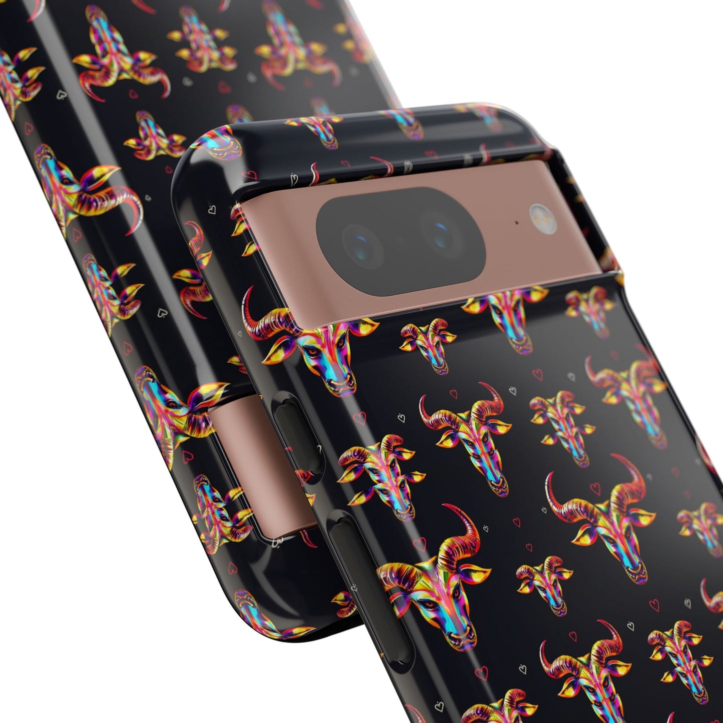 Tough Cases, Taurus, Zodiac, Metal Pattern