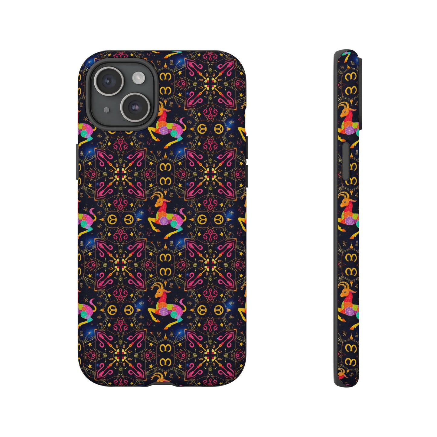 Tough Cases, Capricorn, Zodiac v2, Metal Pattern