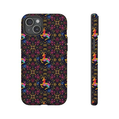Tough Cases, Capricorn, Zodiac v2, Metal Pattern