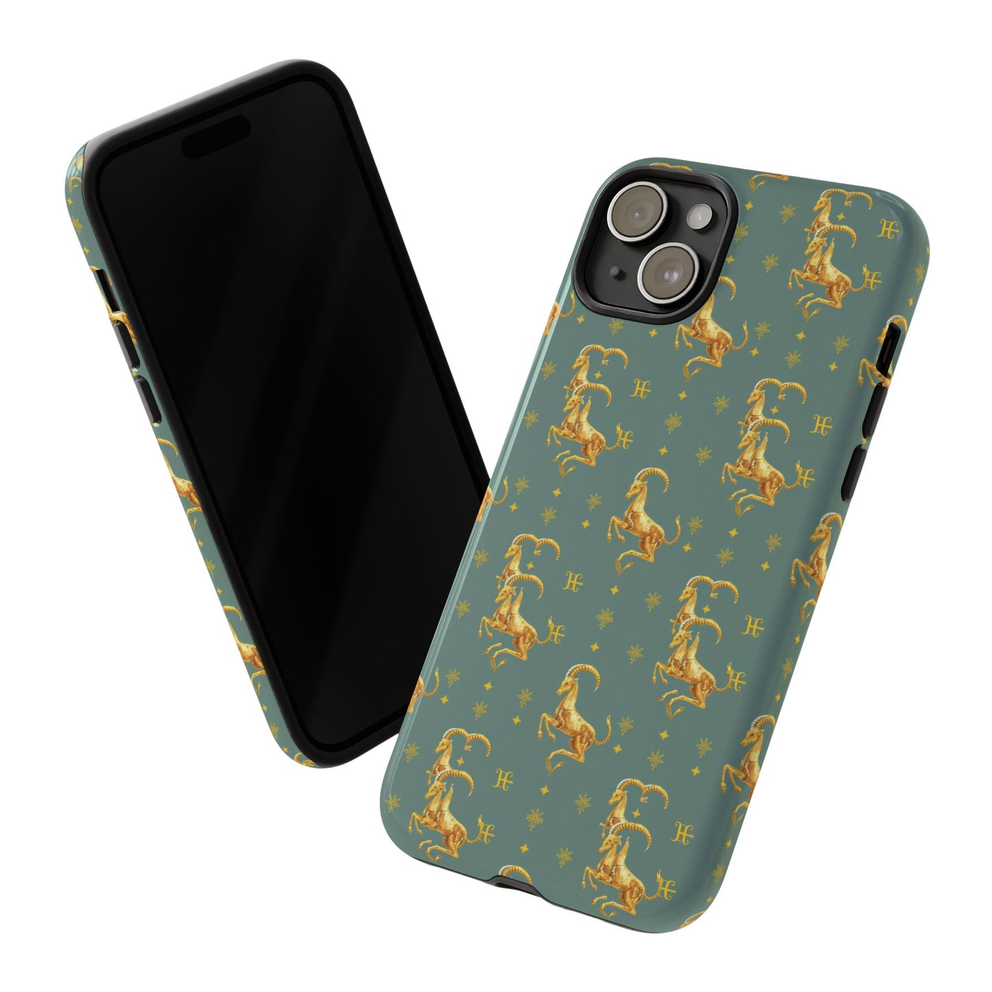 Tough Cases, Capricorn, Zodiac v1, Metal Pattern