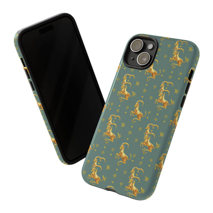 Tough Cases, Capricorn, Zodiac v1, Metal Pattern
