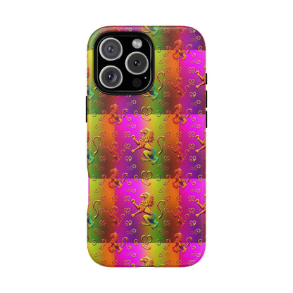 Tough Cases, Leo, Zodiac v1, Metal Pattern
