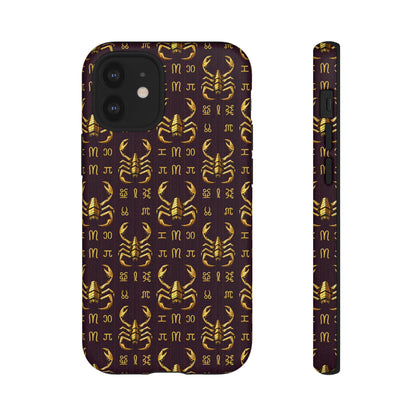 Tough Cases, Scorpio, Zodiac v2, Metal Pattern