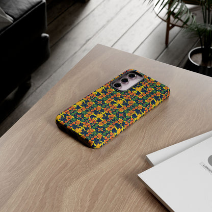 Tough Cases, Libra, Zodiac v3, Flower Pattern