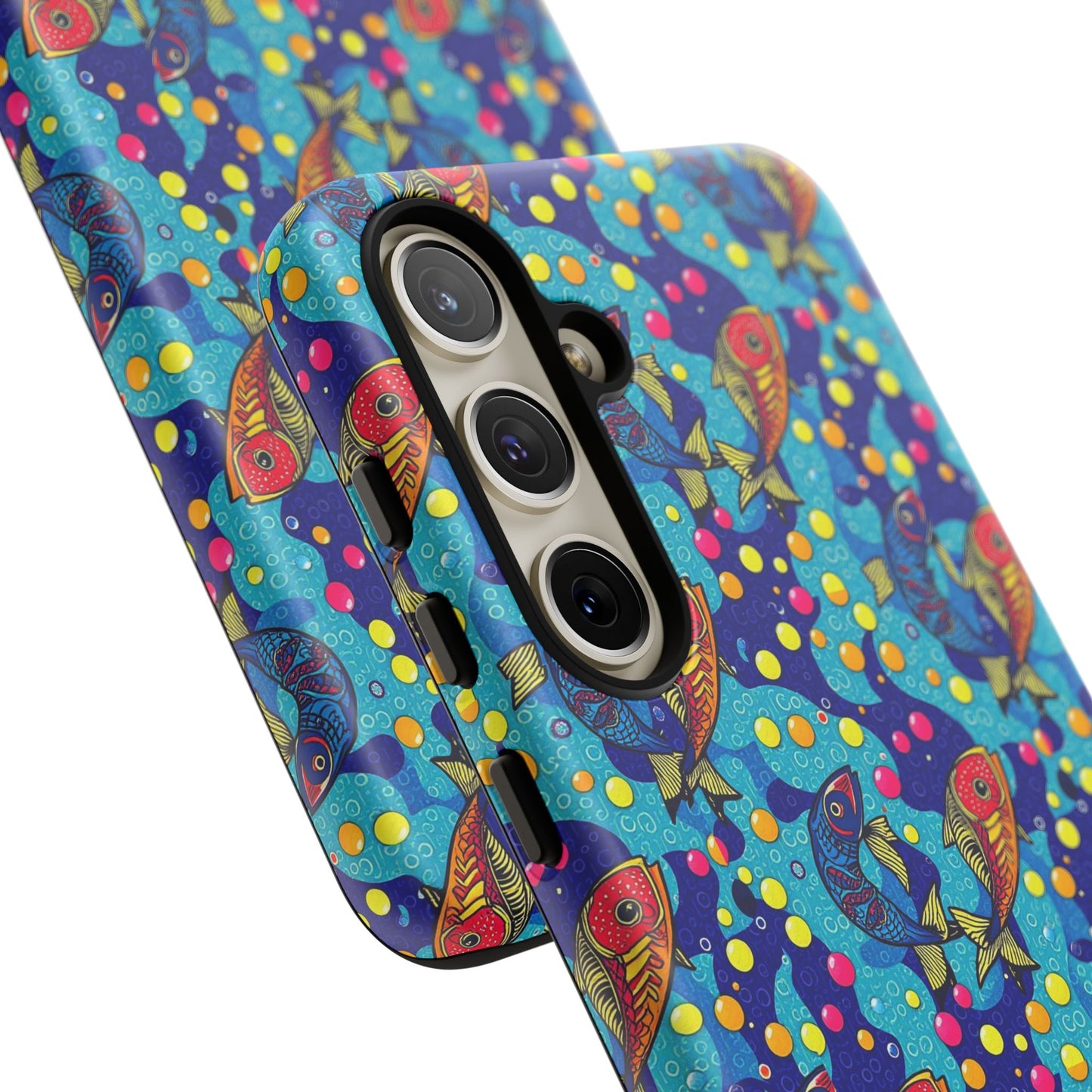 Tough Cases, Pisces, Zodiac v2, Bubble Pattern