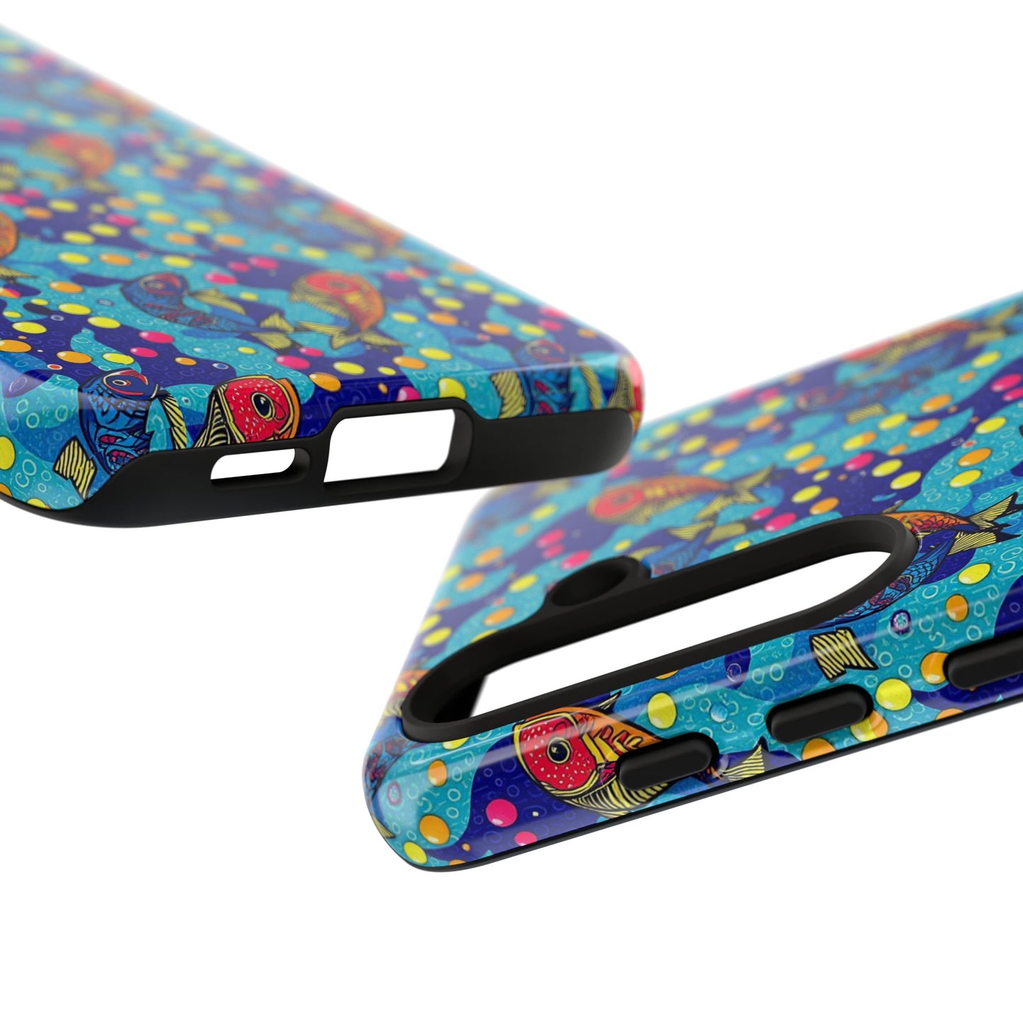 Tough Cases, Pisces, Zodiac v2, Bubble Pattern