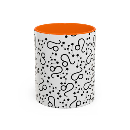 Accent Coffee Mug with the Leo sign (11, 15oz)