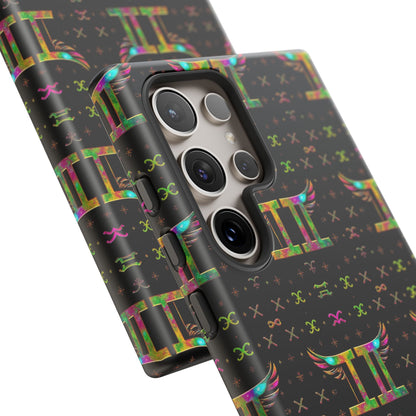 Tough Cases, Gemini, Zodiac v1, Metal Pattern