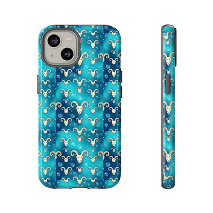 Tough Cases, Aries, Zodiac v1, Bubble Pattern