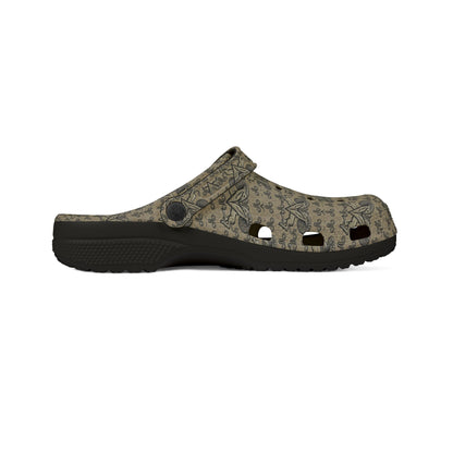 EVA Foam Rubber Shoes, (AOP), Aries, Zodiac, Pattern