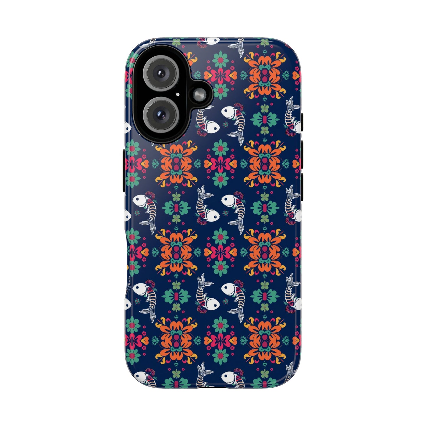Tough Cases, Pisces, Zodiac, Flower Pattern