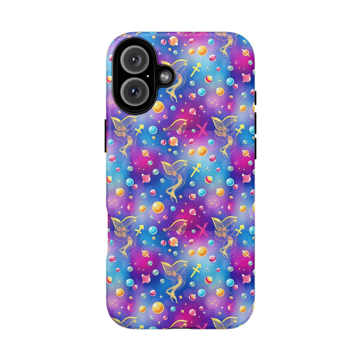 Tough Cases, Sagittarius, Zodiac v3, Bubble Pattern