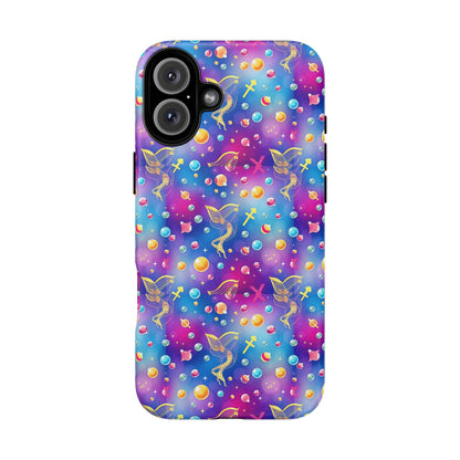 Tough Cases, Sagittarius, Zodiac v3, Bubble Pattern