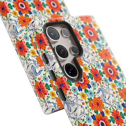 Tough Cases, Virgo, Zodiac v4, Flower Pattern