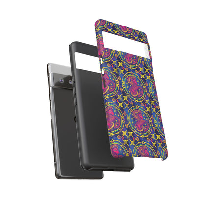 Tough Cases, Capricorn, Zodiac, Metal Pattern