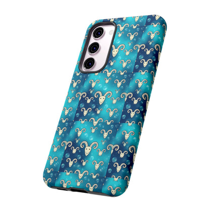 Tough Cases, Aries, Zodiac v1, Bubble Pattern