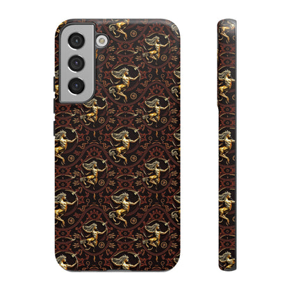 Tough Cases, Sagittarius, Zodiac, Metal Pattern