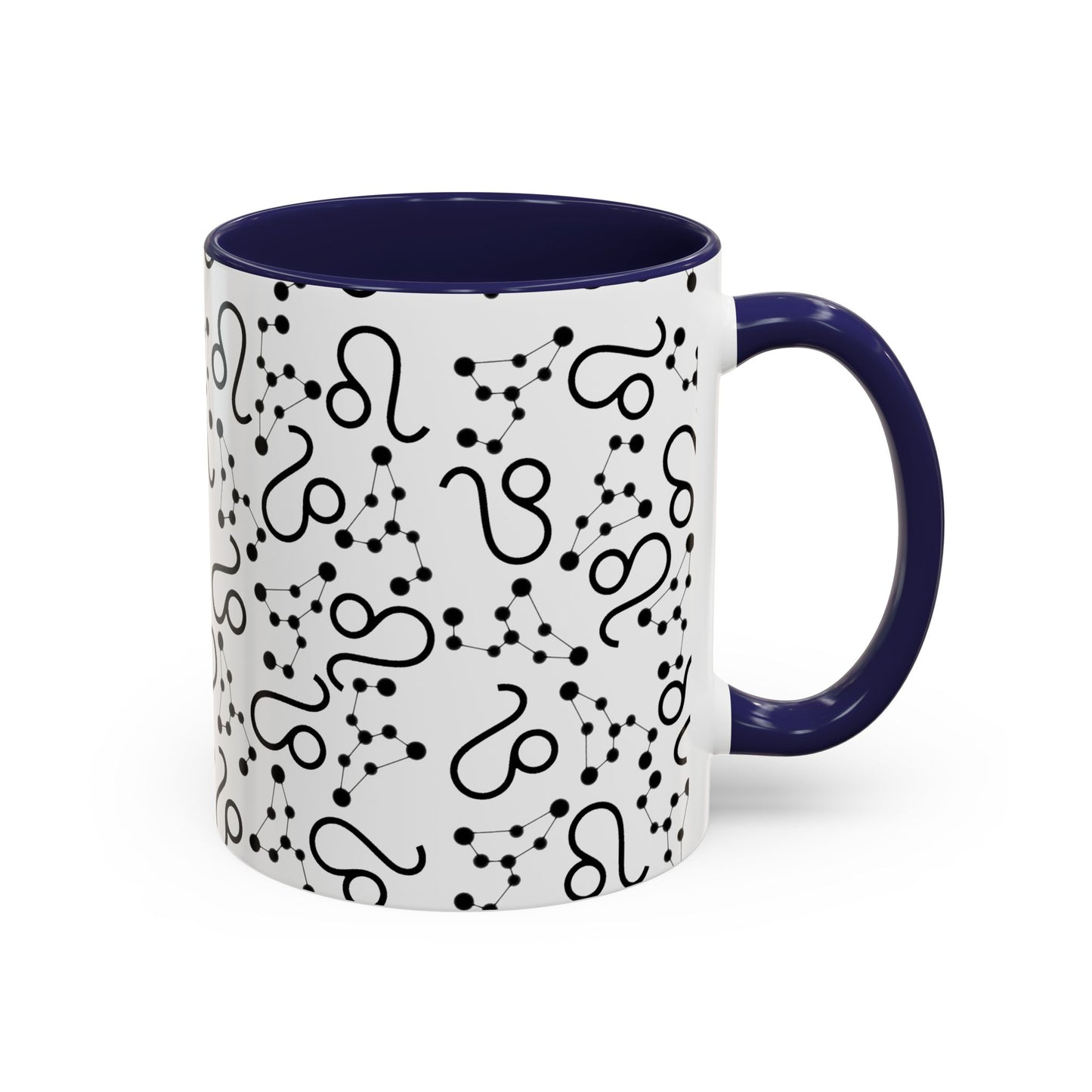Accent Coffee Mug with the Leo sign (11, 15oz)