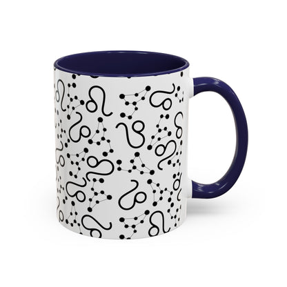 Accent Coffee Mug with the Leo sign (11, 15oz)