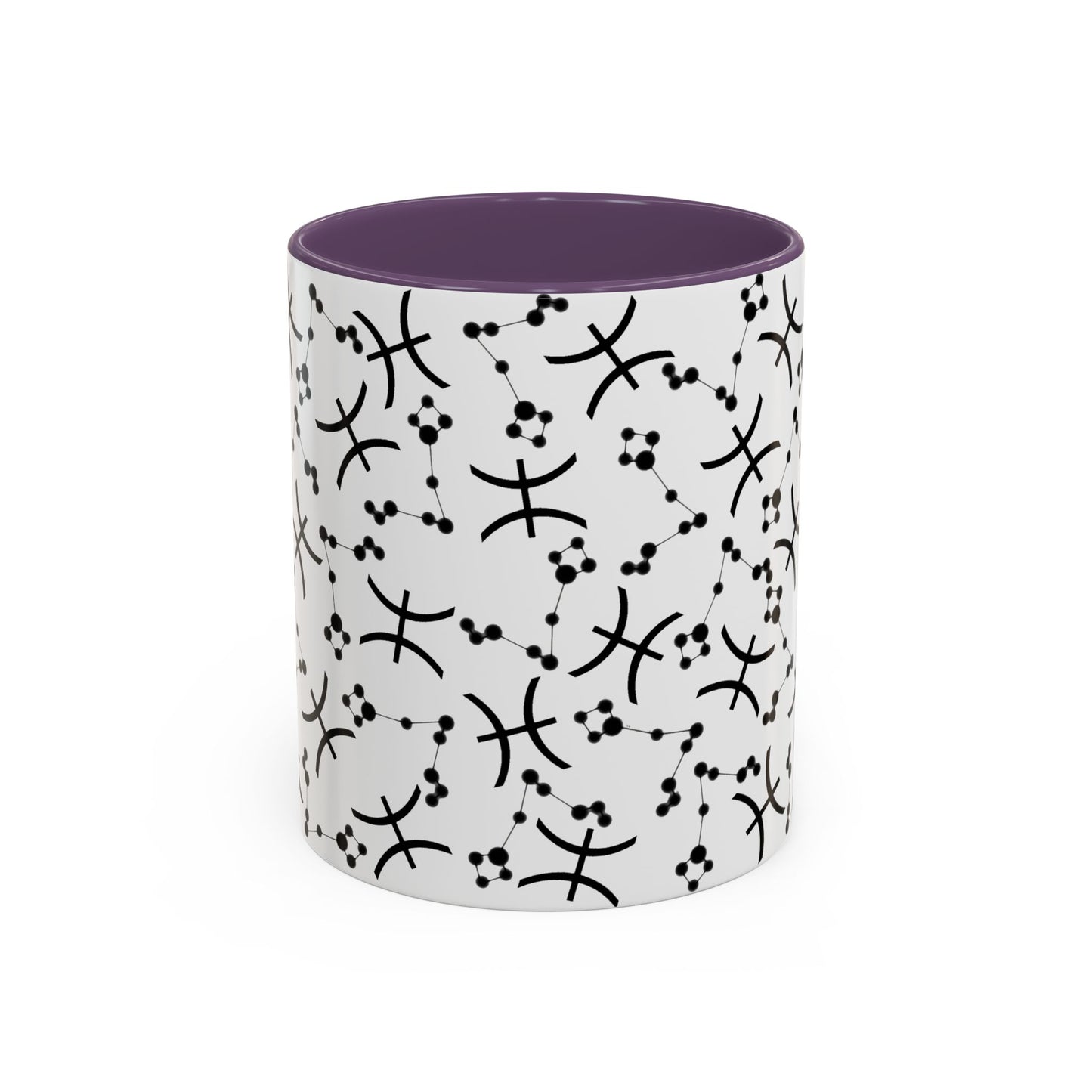 Accent Coffee Mug with the Pisces sign (11, 15oz)