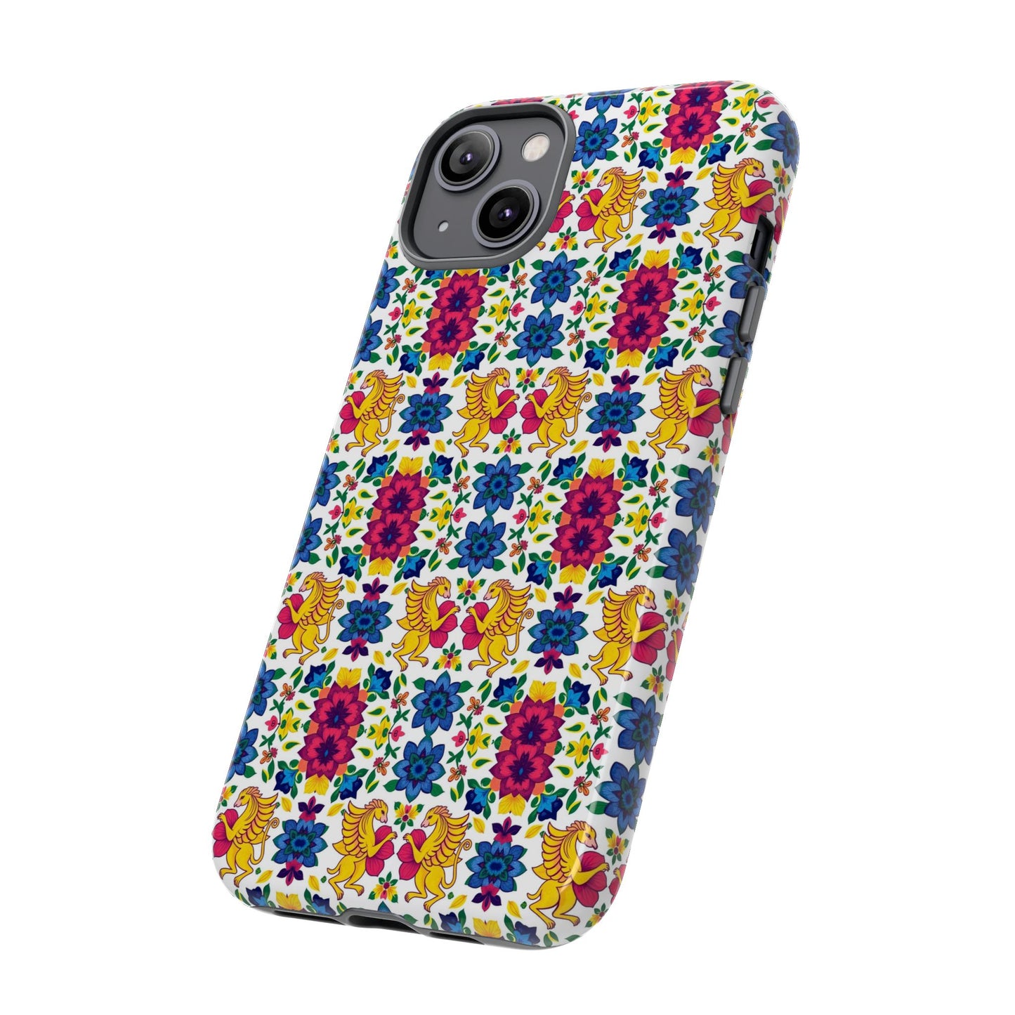Tough Cases, Gemini, Zodiac, Flower Pattern