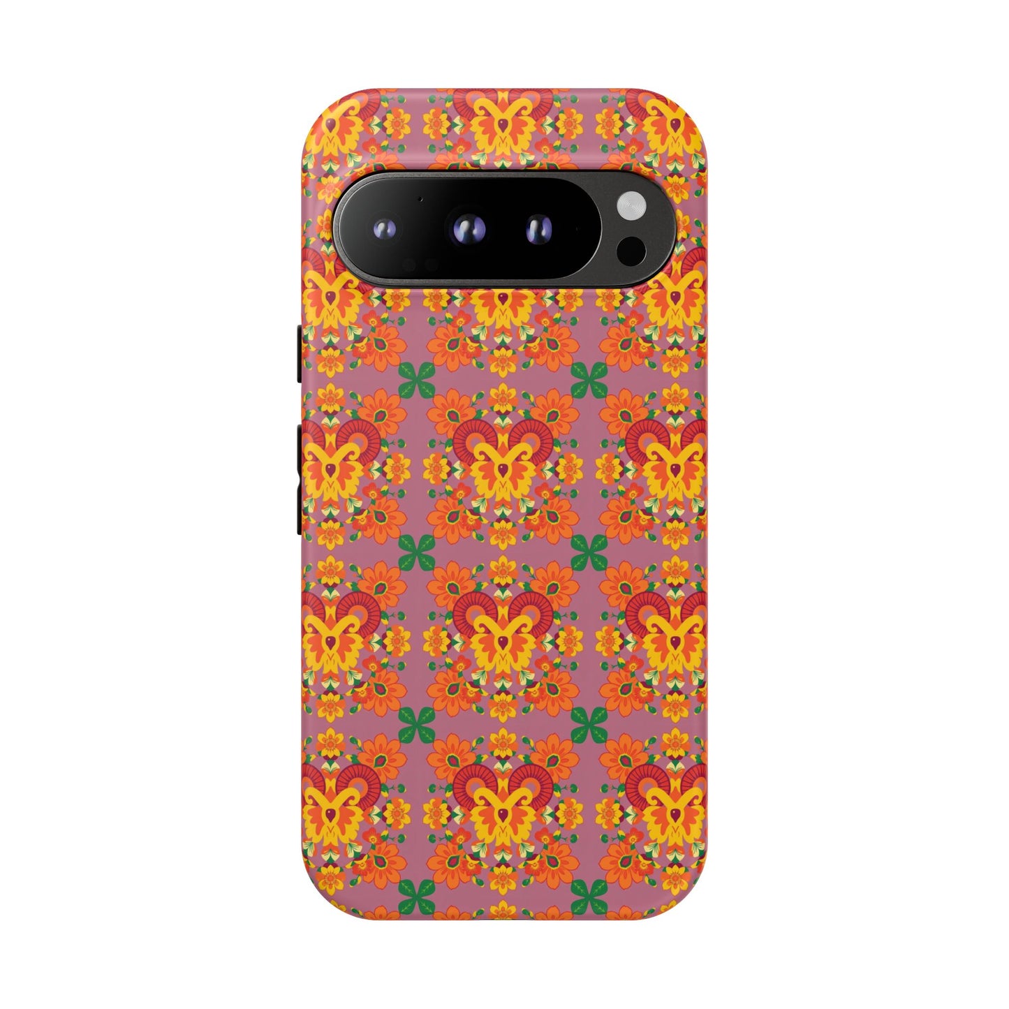 Tough Cases, Aries, Zodiac v1, Flower Pattern