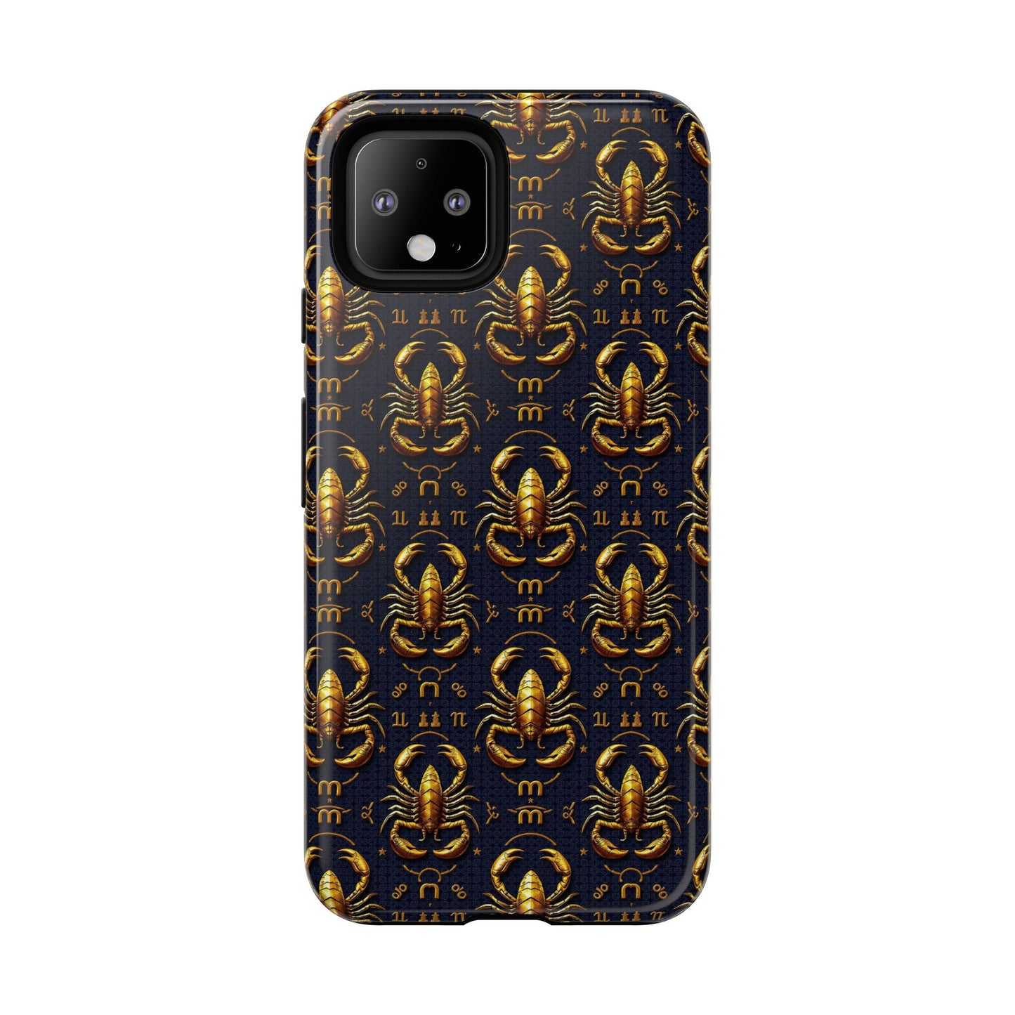 Tough Cases, Scorpio, Zodiac, Metal Pattern