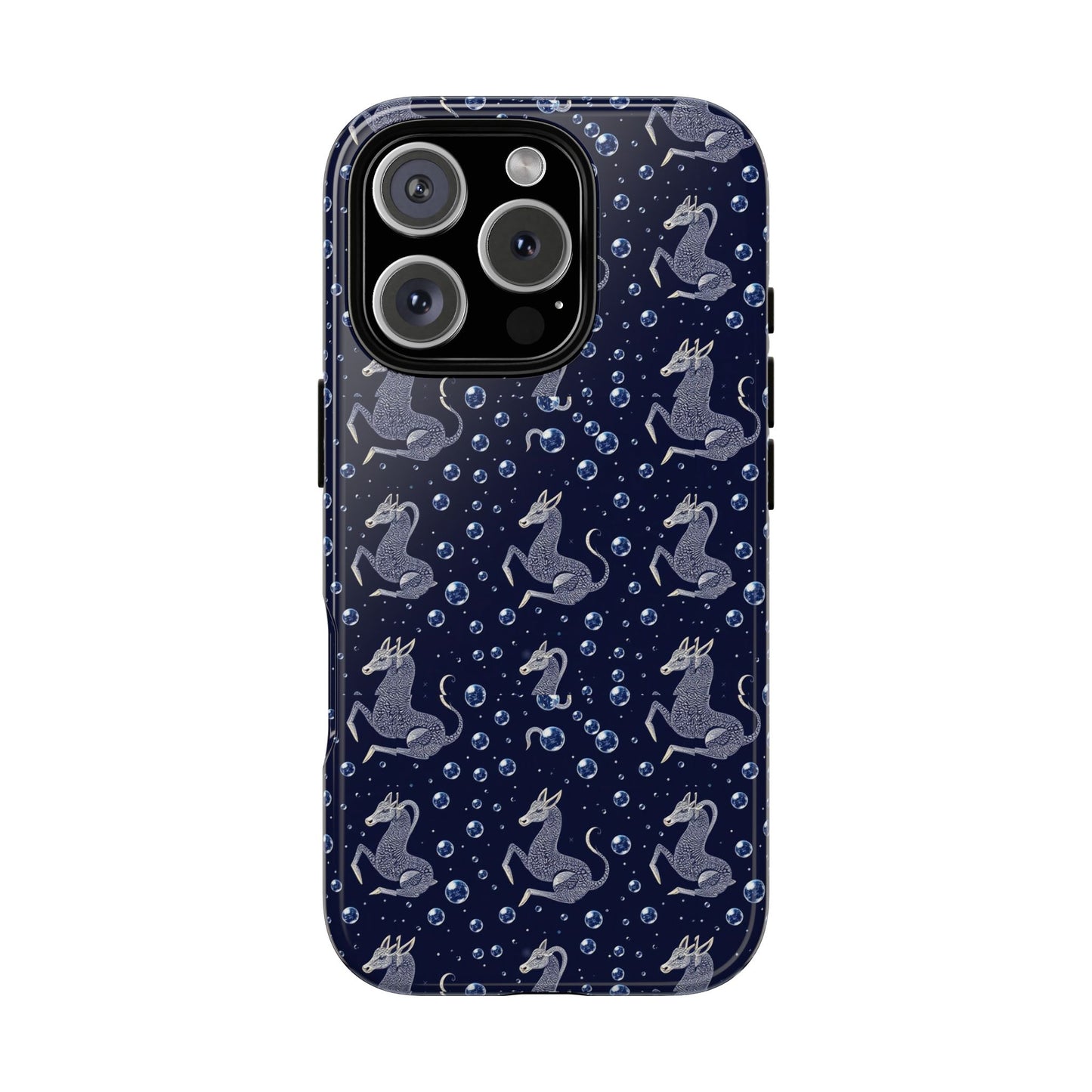 Tough Cases, Capricorn, Zodiac v2, Bubble Pattern