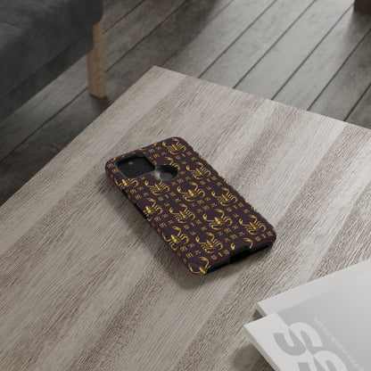 Tough Cases, Scorpio, Zodiac v2, Metal Pattern