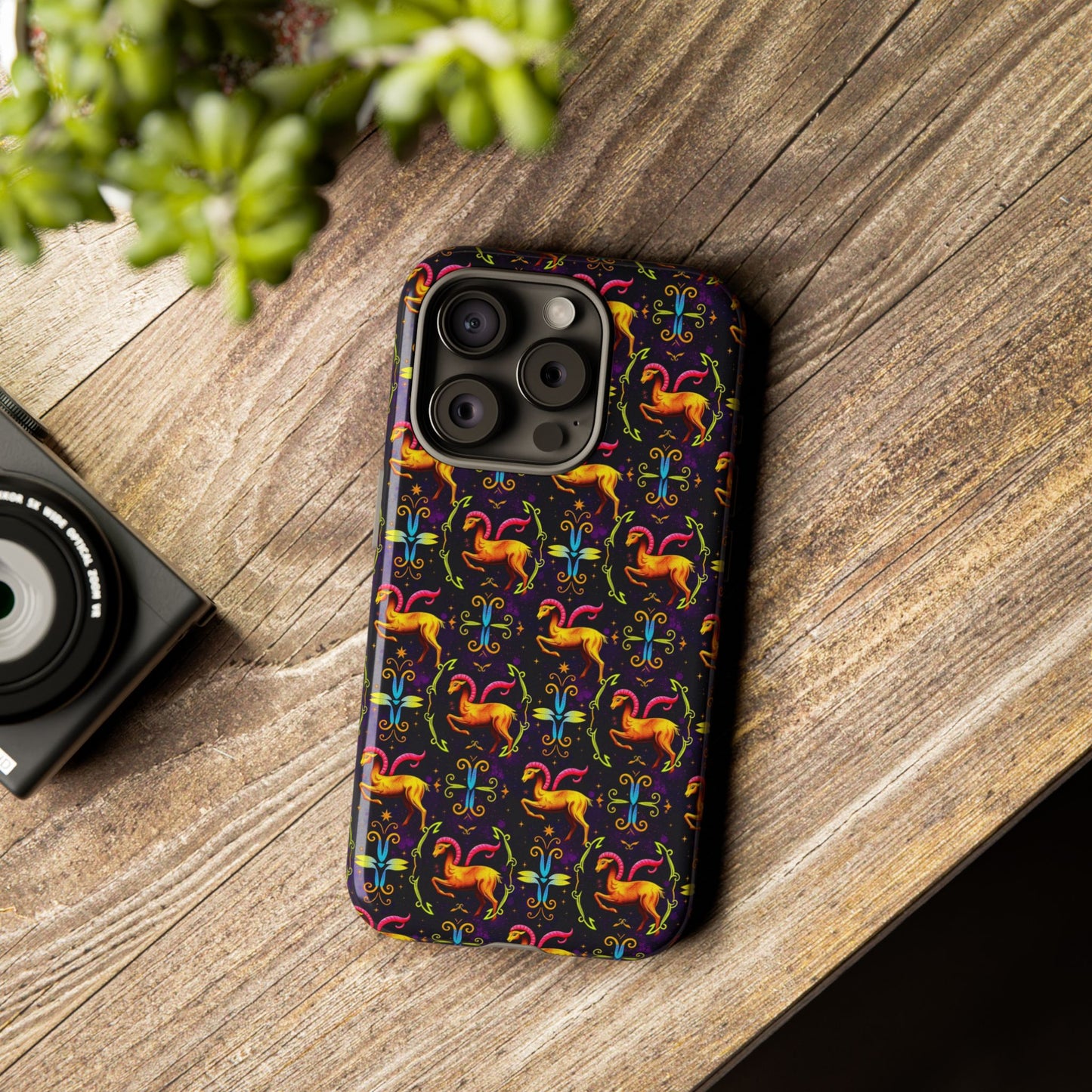 Tough Cases, Aries, Zodiac v2, Metal Pattern