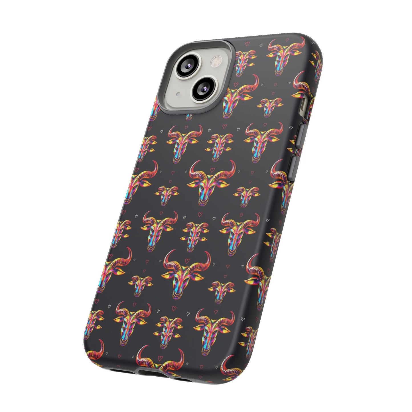 Tough Cases, Taurus, Zodiac, Metal Pattern
