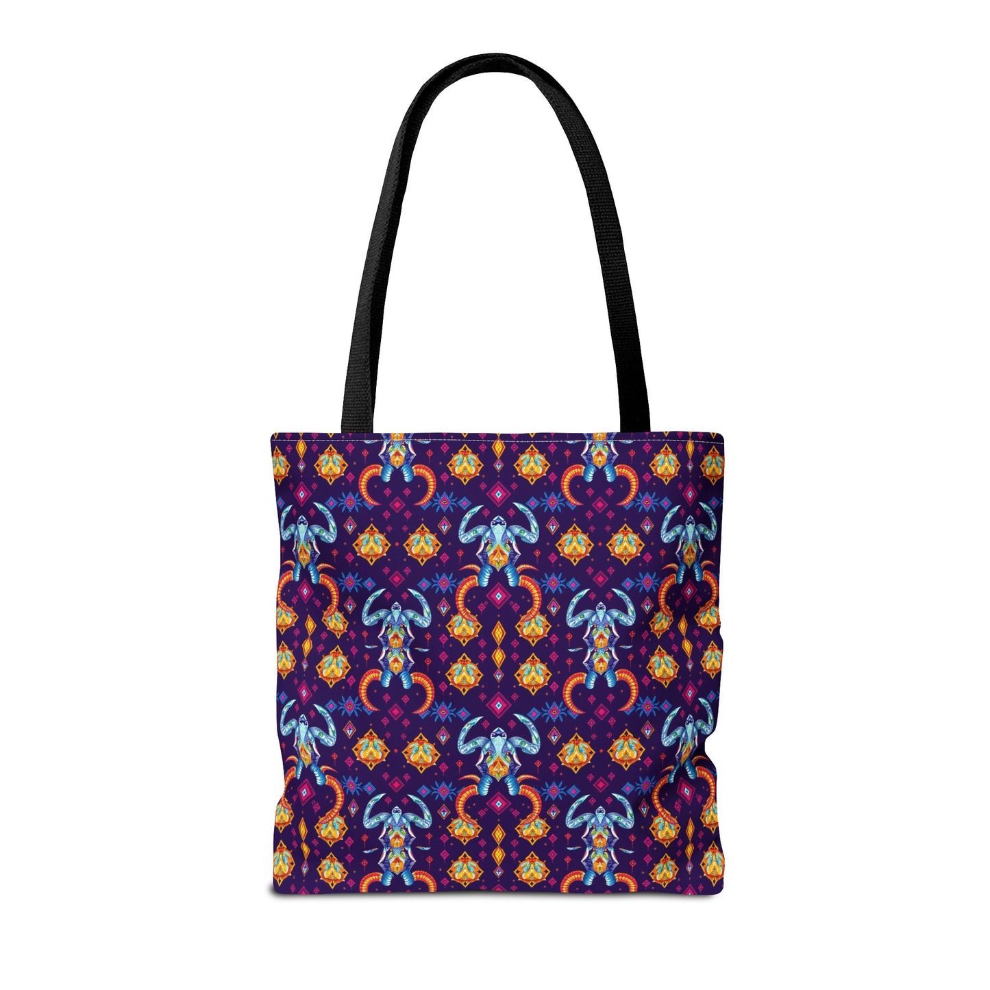 Tote Bag (AOP), Taurus, Zodiac, Jewel Pattern