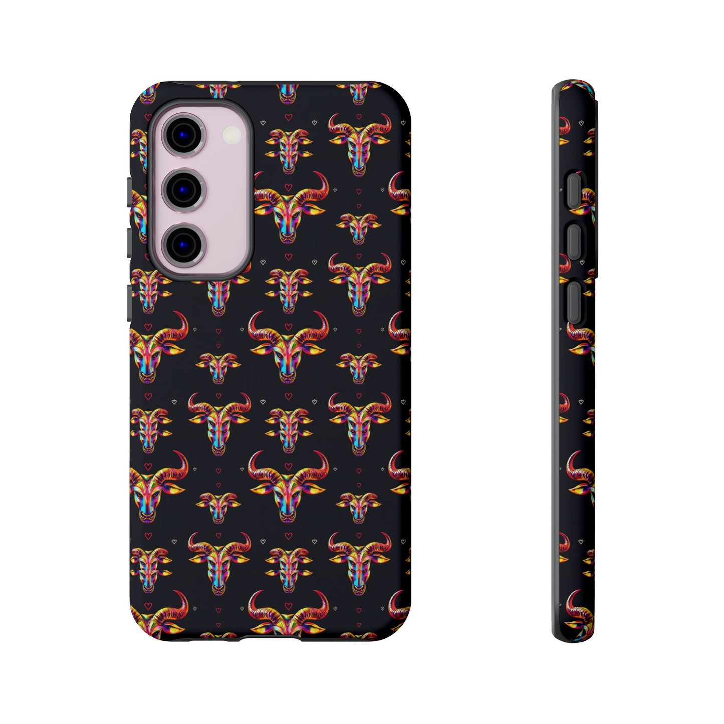 Tough Cases, Taurus, Zodiac, Metal Pattern