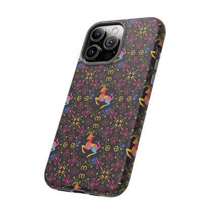 Tough Cases, Capricorn, Zodiac v2, Metal Pattern