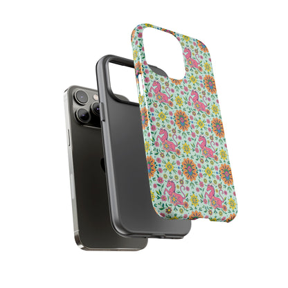 Tough Cases, Aquarius, Zodiac, Flower Pattern