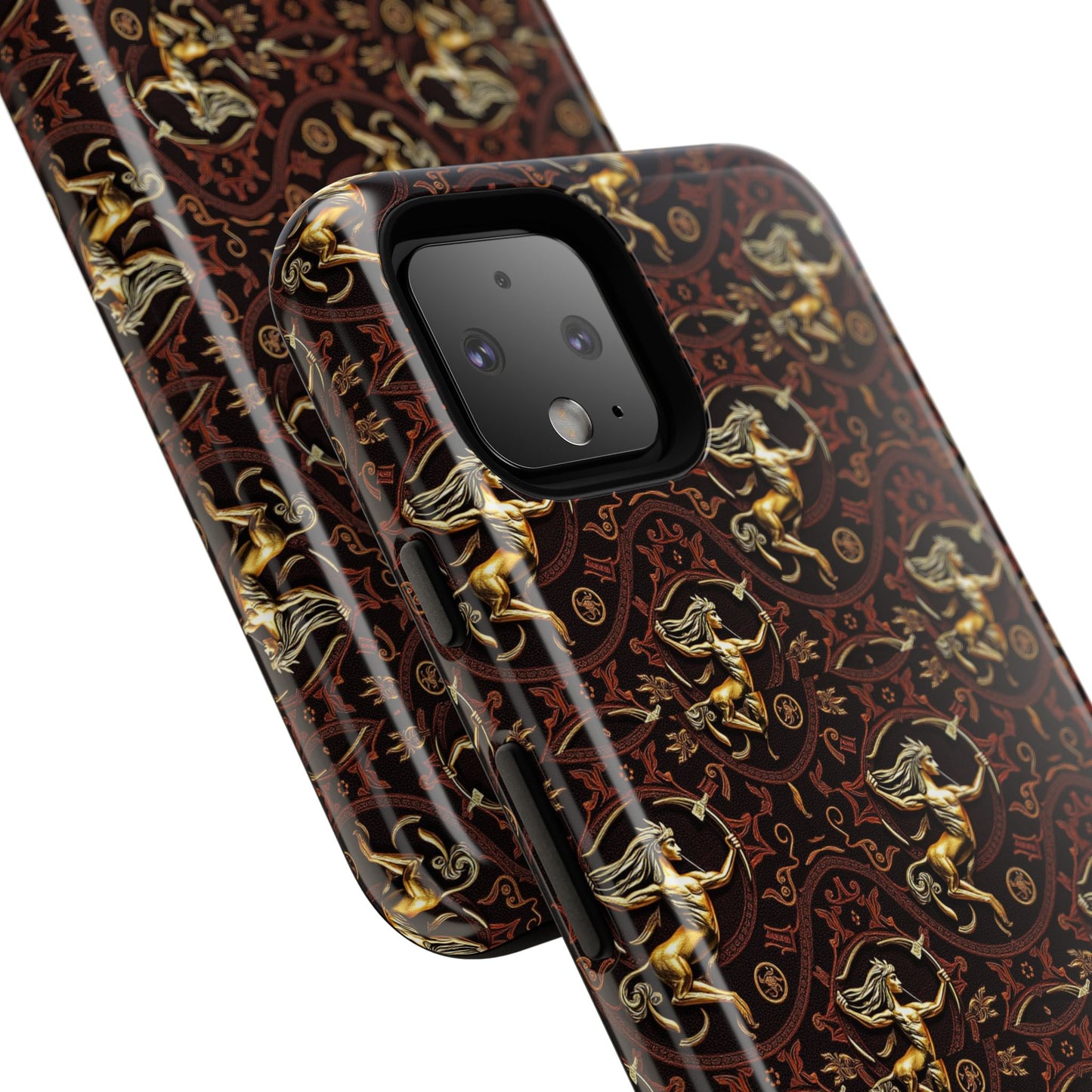 Tough Cases, Sagittarius, Zodiac, Metal Pattern