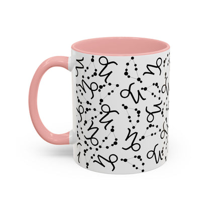 Accent Coffee Mug with the Capricorn sign (11, 15oz)