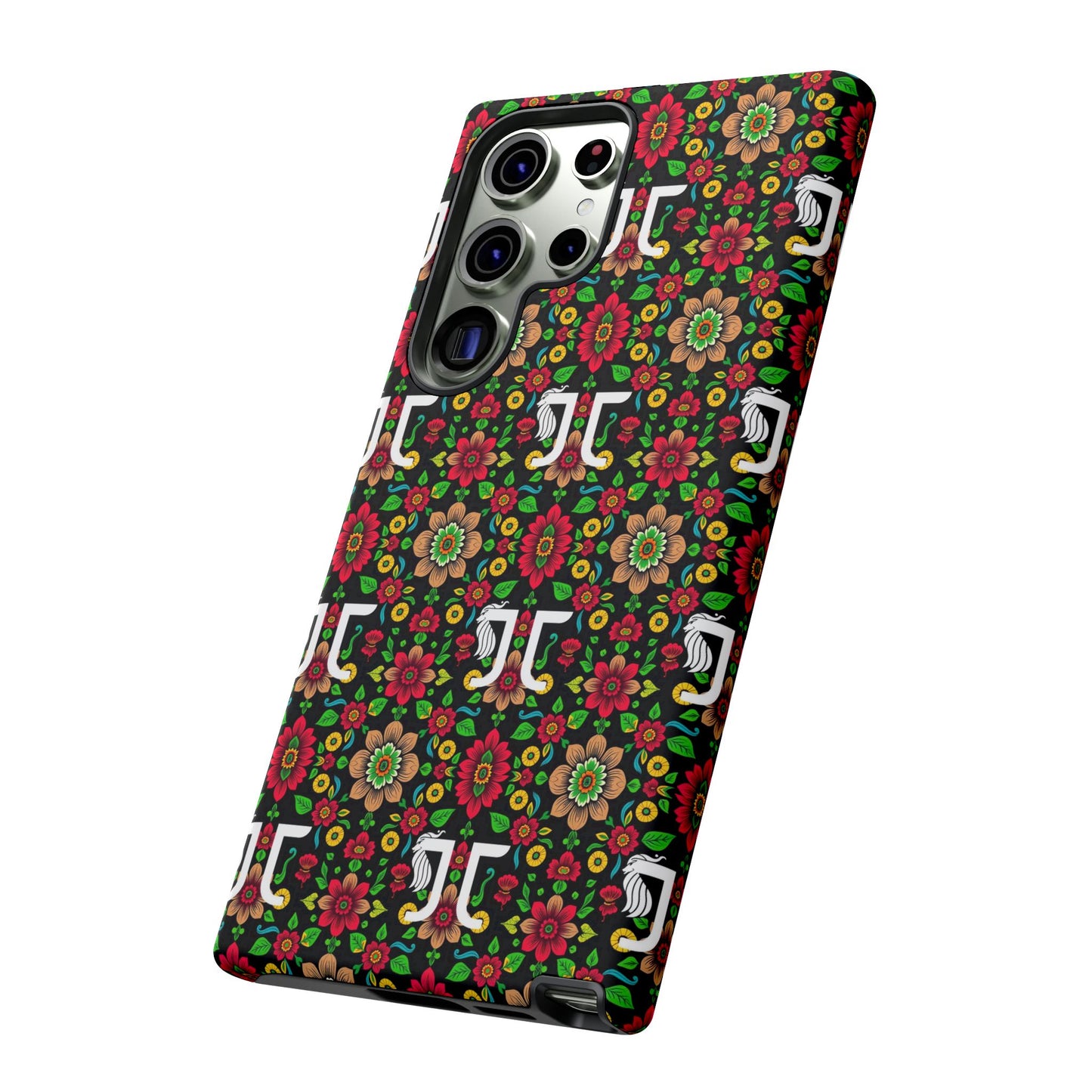 Tough Cases, Gemini, Zodiac v4, Flower Pattern