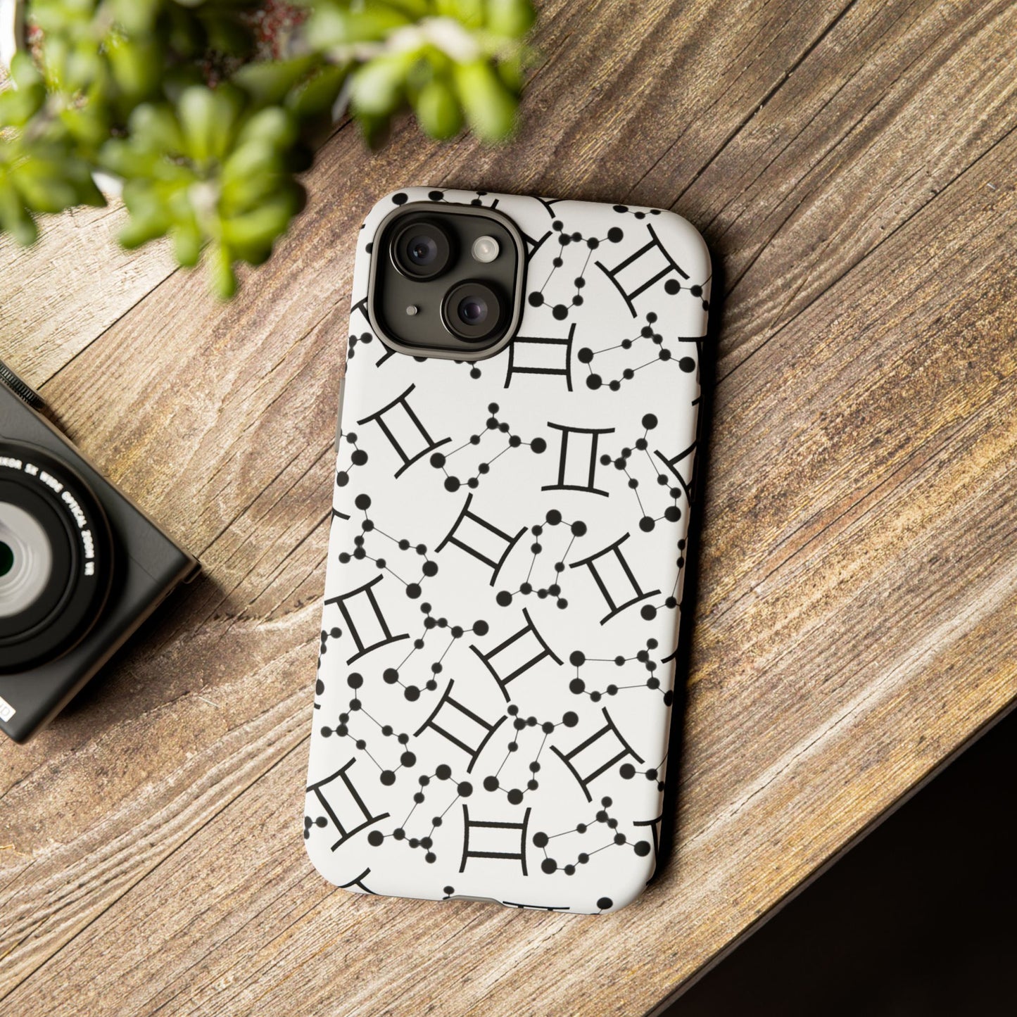 Tough Cases with the Gemini Zodiac sign for iPhone, Samsung Galaxy, and Google Pixel devices